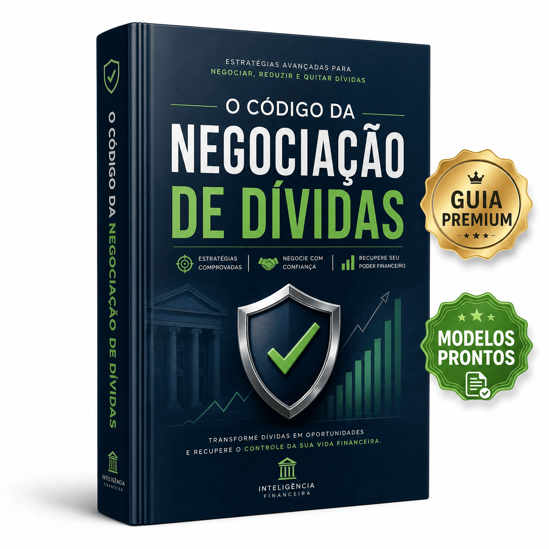 Mockup do ebook O Código da Negociação de Dívidas